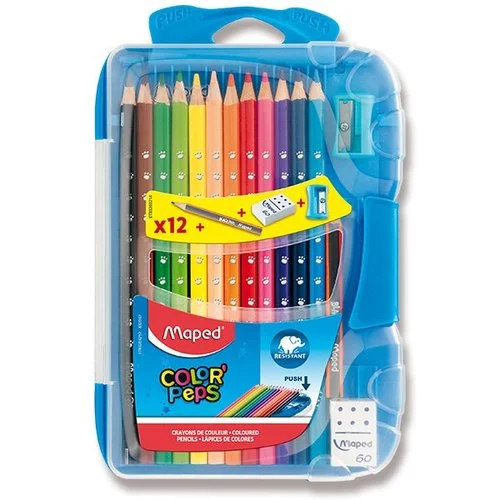Speciální Cena Pastelky Maped Color´Peps Smart Box - 12 barev