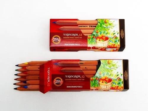 Pastelky 3152N/12 trojhranné silné Víkendová Akce