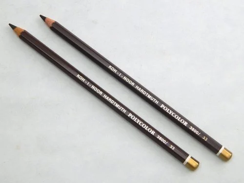 Vysoce Kvalitní Pastelka hněď tmavá POLYCOLOR 3800/33