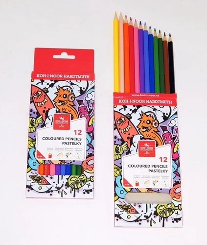 Pastelky 3552/12 TEENAGE dlouhé Akční Nabídka