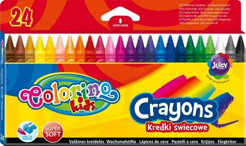Colorino voskovky kulaté, 24 barev Originální