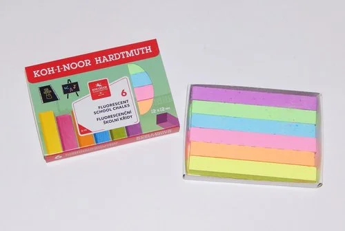 Must-Have Křídy 1125/6školní barevné fluorescenční