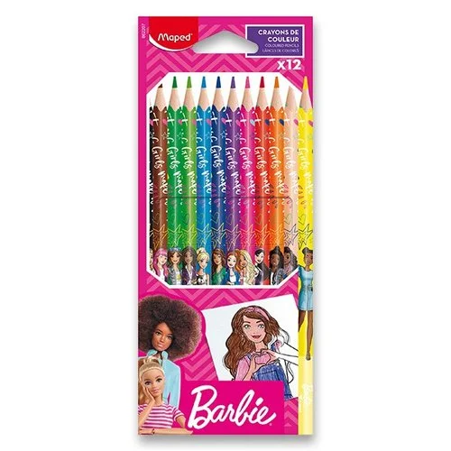 Pastelky Maped Barbie 12 barev Cenový Hit