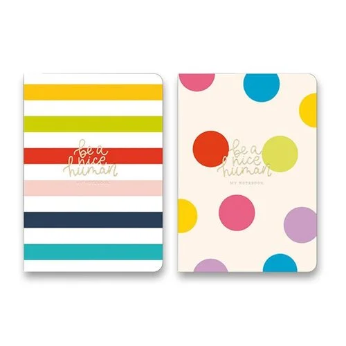 Rychlé Dodání Náčrtník Shkolyaryk Muse Sketch & Note Dots & Stripes A5, čistý, 64 listů