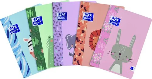 Aktuální Oxford - Sešit Oxford Kids A5/16 listů, dvojitě linkovaný, mix
