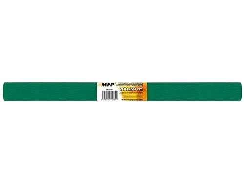 Krepový papír role 50x200cm zelený tmavý Vrácení Zdarma
