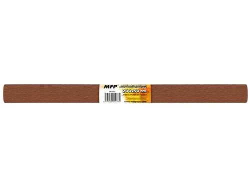 Kup Teď Krepový papír role 50x200cm hnědý tmavý