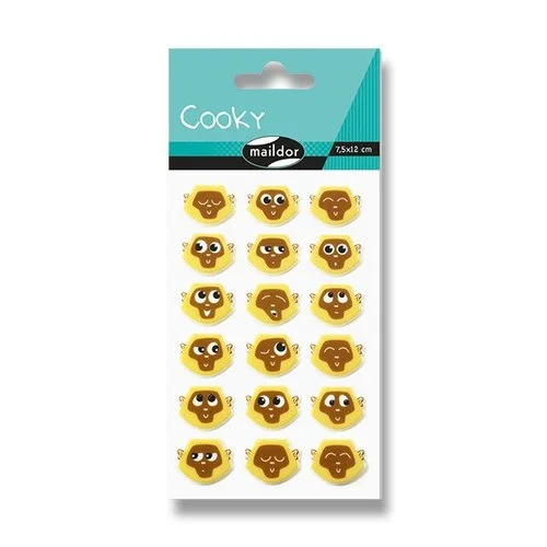 Samolepky Maildor 3D Cooky Emotikony opice Jen Po Omezenou Doba