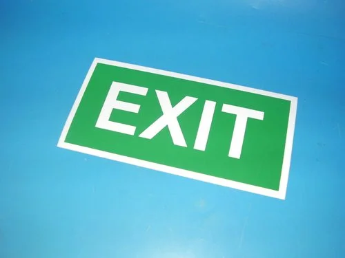 Samolepka 683 EXIT Pouze Dnes