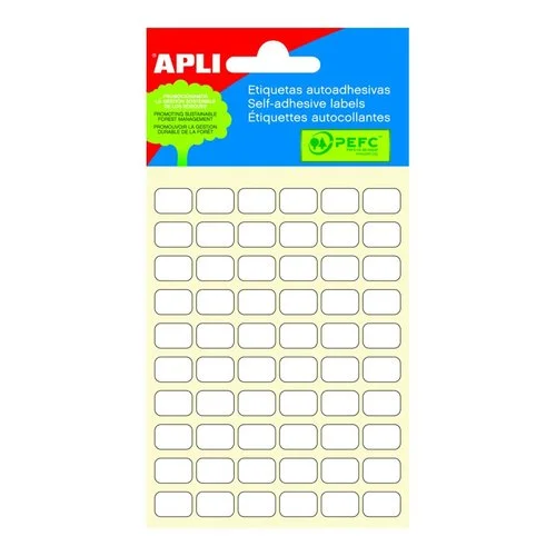 APLI samolepicí etikety, 8 x 12 mm, bílé Kup Teď