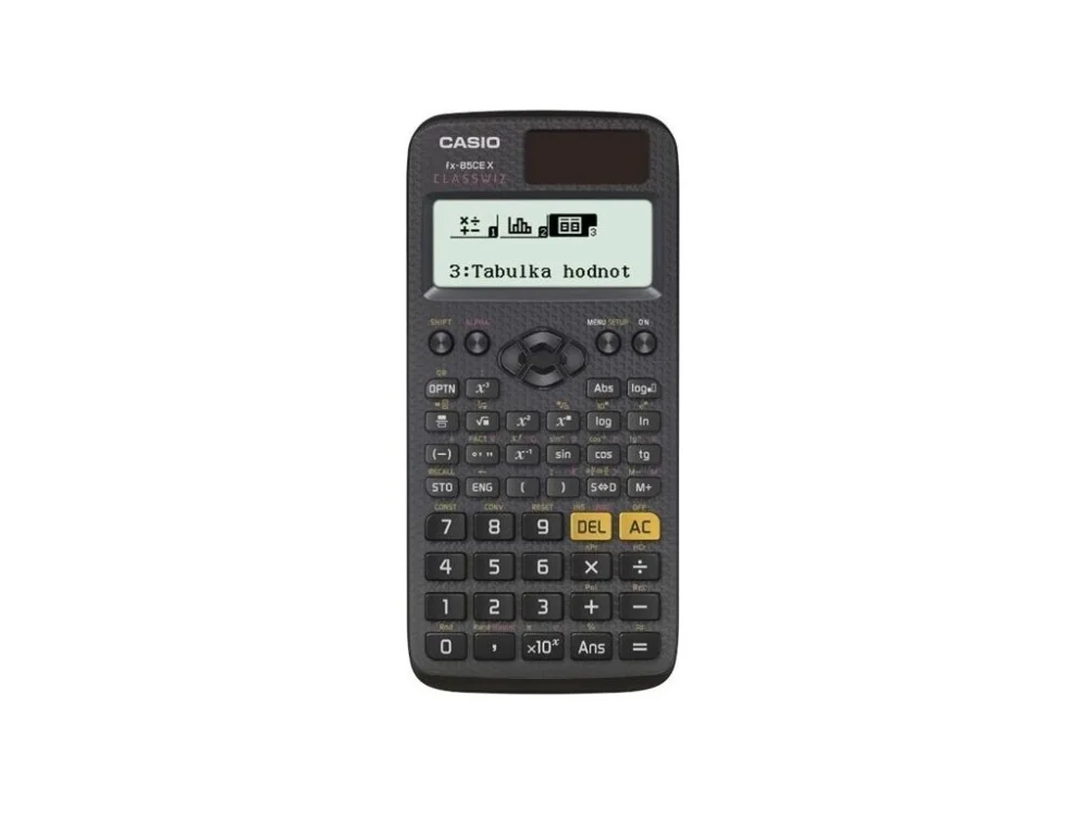 Pouze Dnes Vědecká kalkulačka Casio FX 85CE-X, černá