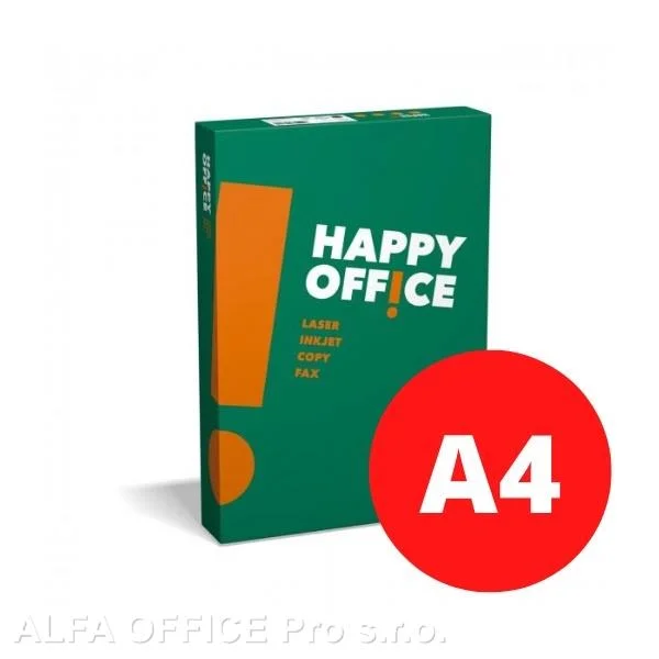 Xerografický papír Happy Office - A4 80 g / 500 listů Nejlepší Cena