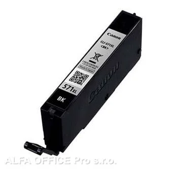 Canon originální ink 0331C001, black, 11ml, CLI571BK XL, high capacity, Canon PIXMA MG5750 Nejlepší Volba