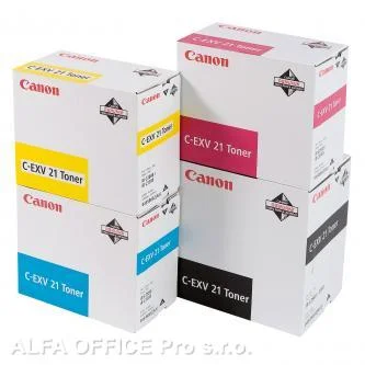 Canon originální toner CEXV21, cyan, 14000str., 0453B002, Canon iR-C2880, 3380, 3880, 260g Akce