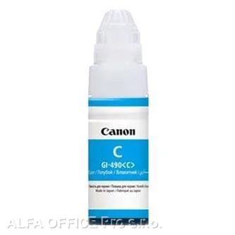 Oblíbený Canon originální ink GI-490 C, cyan, 7000str., 70ml, 0664C001, Canon PIXMA G1400, G2400, G