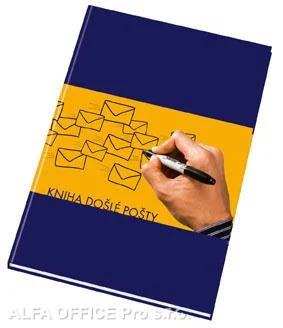 Kniha došlé pošty - pevné desky - A4 / 96 listů Nejprodávanější