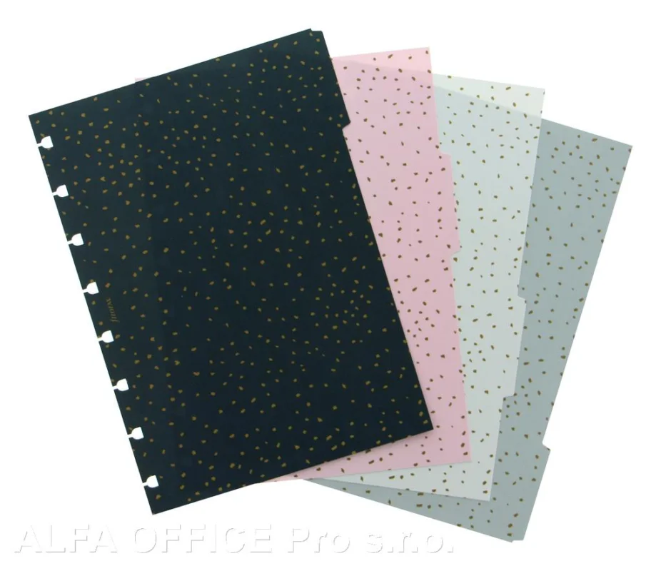 Rozřazovač Filofax Confetti - A5 / 4 záložky Expresní Doručení