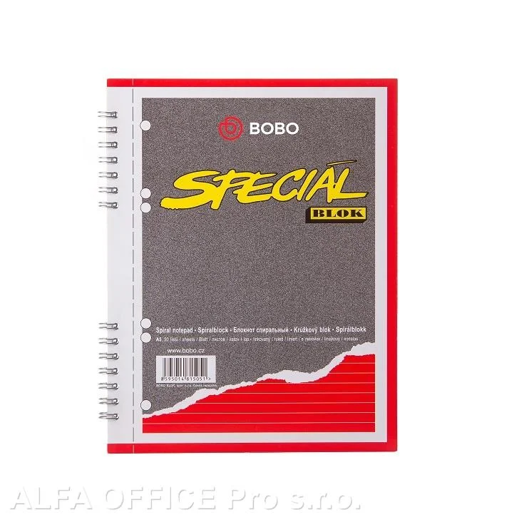 Vysoce Kvalitní Blok BOBO speciál - A5 / linka