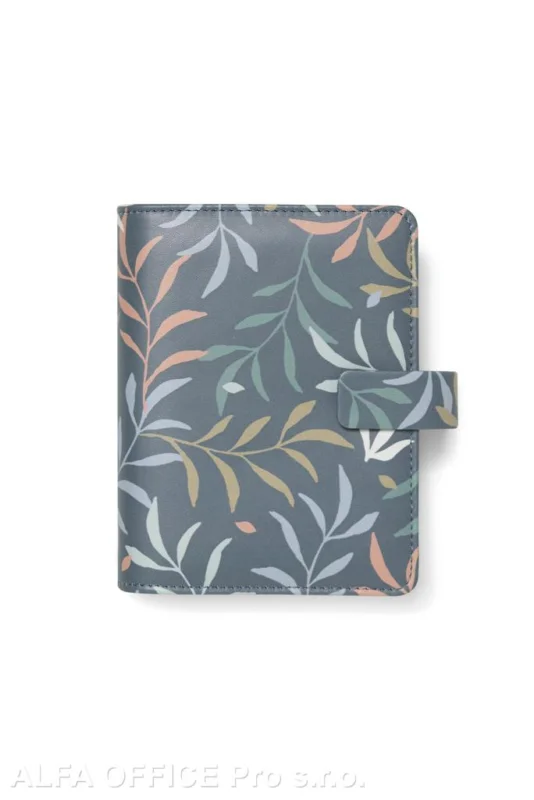 Tovární Cena Diář Filofax Botanical - kapesní / modrá