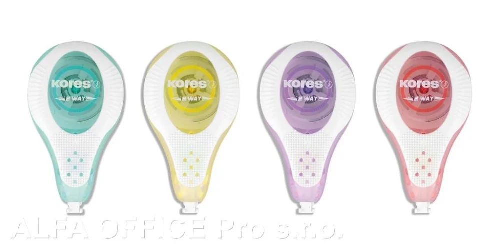 Nejprodávanější Opravný roller Kores 2way - 4,2 mm x 8 m / pastel