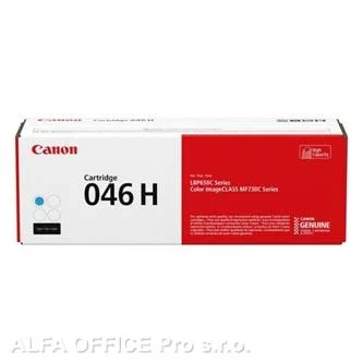 Canon originální toner 046HC, cyan, 5000str., 1253C002, high capacity, Canon LBP654Cx, 653 Jen Po Omezenou Doba
