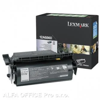 Top Prodej Lexmark originální toner 12A6860, black, 10000str., return, Lexmark T620, X620e,