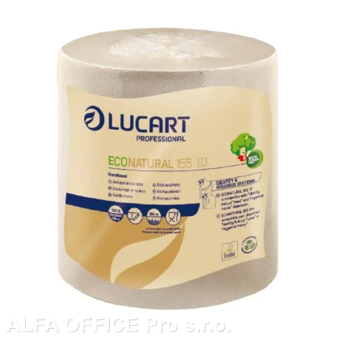 Papírové ručníky v rolích Lucart EcoNatural / 155 m / 2-vrstvé Objednat Nyní