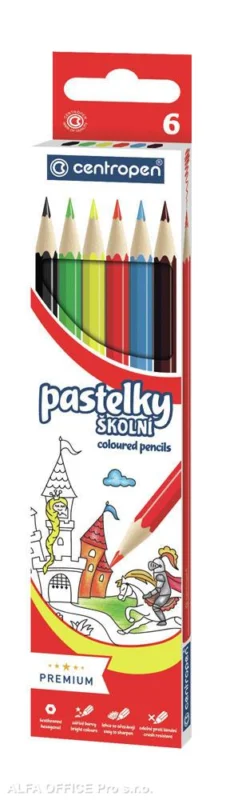 Pastelky Centropen 9520 - 6 barev Originální