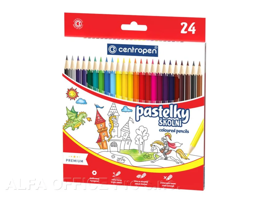 Pastelky Centropen 9520 - 24 barev Přímo Od Výrobce
