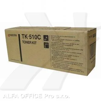 Kyocera originální toner TK510C, cyan, 8000str., 1T02F3CEU0, Kyocera FS-C5020N Originální