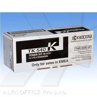 Kyocera originální toner TK540K, black, 5000str., 1T02HL0EU0, Kyocera FS-C 5100D Koupit Online