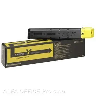 Přímo Od Výrobce Kyocera originální toner TK8705Y, yellow, 30000str., 1T02K9ANL0, Kyocera TASLalf