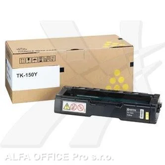 Nejlepší Volba Kyocera originální toner TK150Y, yellow, 6000str., 1T05JKANL0, Kyocera FS-C1020M