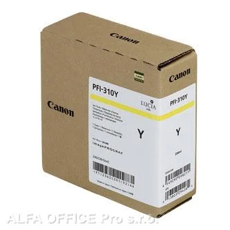 Canon originální ink PFI310Y, yellow, 330ml, 2362C001, Canon TX-2000, TX-3000, TX-4000 Nejlepší Volba