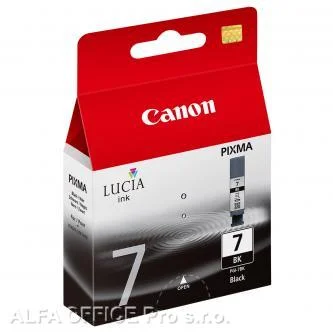 Canon originální ink PGI7BK, black, 570str., 2444B001, Canon Pixma MX7600 Zlevněný