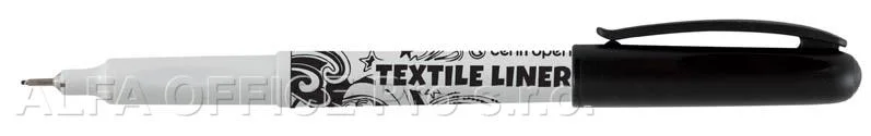 Dokud Zásoby Vydrží Liner Centropen TEXTILE 2639 - černá