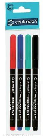 Popisovač Centropen 2536 permanentní / sada 4 ks Originální