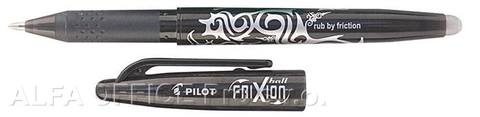 Značkový Roller Pilot FriXion Ball 0,7 mm - černá