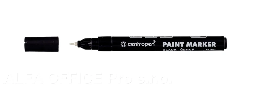 Značkovač Centropen 9211 lakový / černá Levný