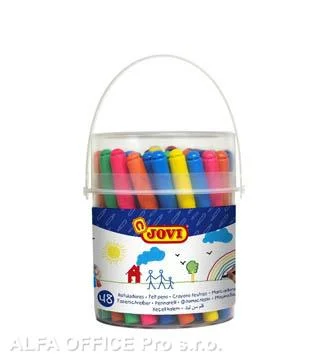 Popisovače JOVI Maxi - 48 ks / v kelímku Dokud Zásoby Vydrží