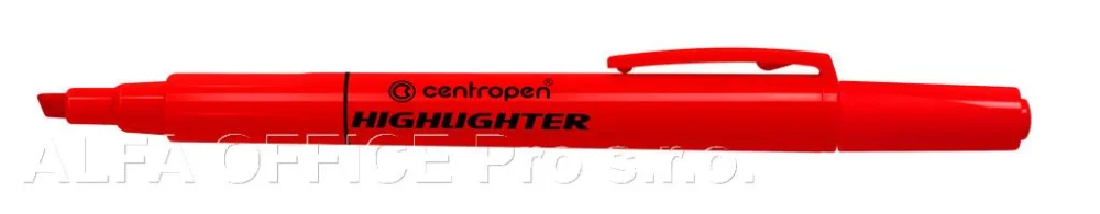 Top Prodej Zvýrazňovač Centropen HIGHLIGHTER 8722 / červená