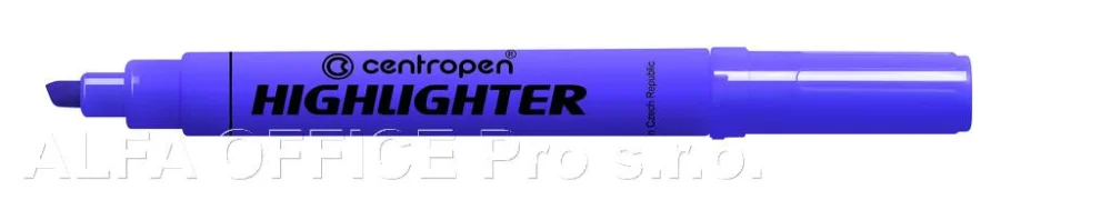 Zvýrazňovač Centropen HIGHLIGHTER 8552 / fialová Finální Výprodej