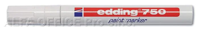Pouze Dnes Popisovač Edding 750 - bílá