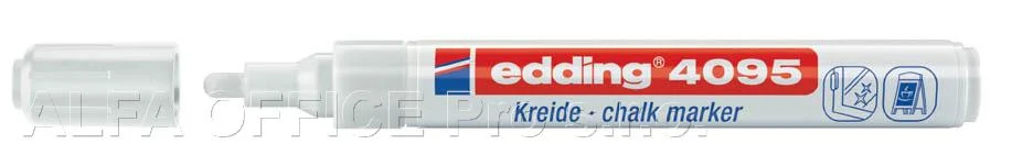 Must-Have Popisovač Edding 4095 na sklo - bílá