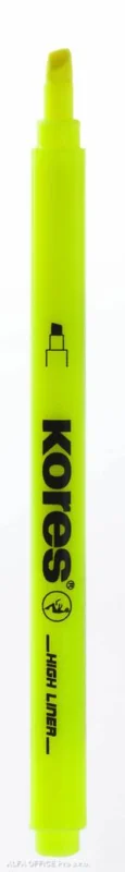 Nejprodávanější Zvýrazňovač Kores High Liner / žlutá