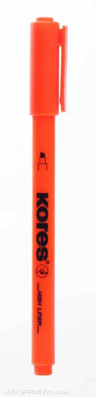 Zvýrazňovač Kores High Liner / oranžová Oblíbený