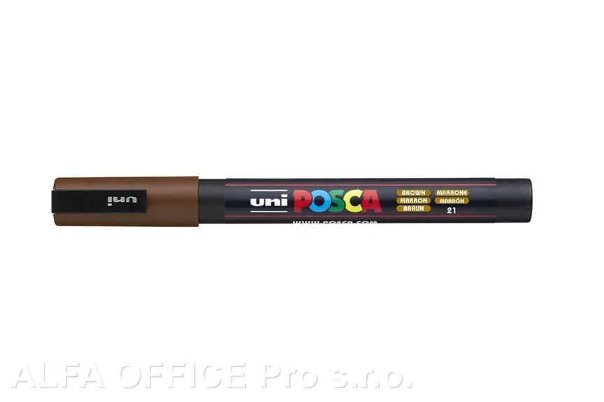 Posca popisovač / 0,9–1,3 mm - hnědá Vrácení Zdarma