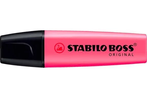 Zvýrazňovač BOSS original, růžová, 2-5mm, STABILO Ihned K Objednání