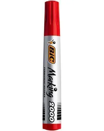 Zlevněný Permanentní popisovač ECO 2000, červená, 4,95 mm, BIC 8209133