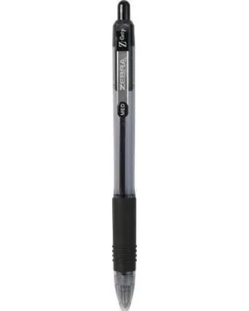 Kuličkové pero Z-Grip, černá, 0,27 mm, stiskací, ZEBRA 22210 Bezpečná Platba